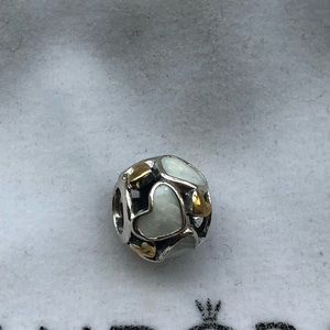 Pandora Luminous Heart Charm